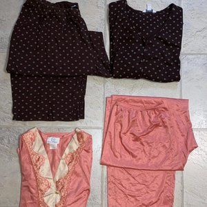 Pajamas 2 Pair Lot Size 3X Undercover Wear & Charter Club